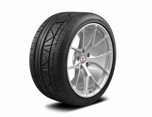 Nitto Invo ultra-high-performance tire featuring a directional tread design for sports cars, muscle cars, luxury vehicles and performance street driving