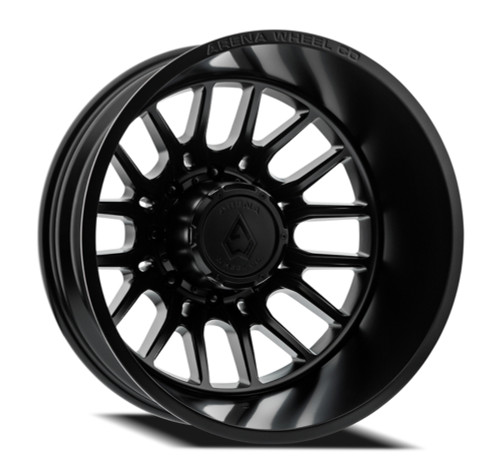 22" Arena Dually Thunder Rear Satin Black 22x8.25 Wheel 8x210 -220mm Rim