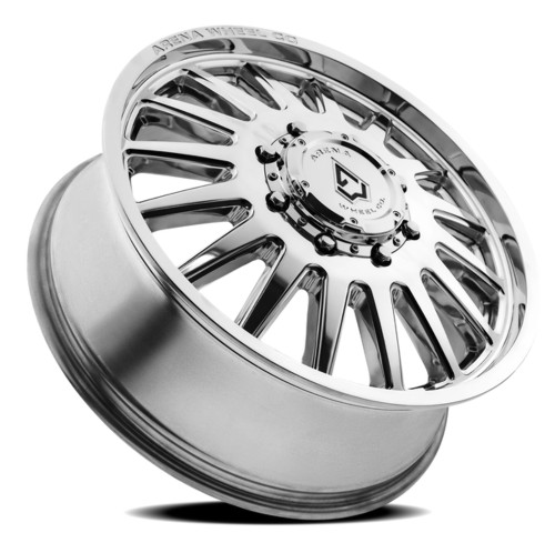 20" Arena Dually Rival Front Milled Polished 20x8.25 Wheel 8x210 105mm Rim