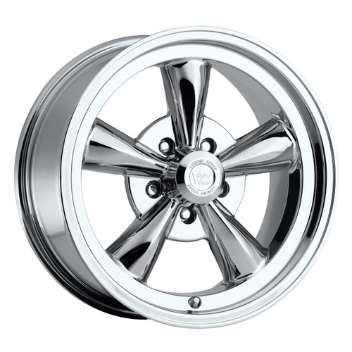 15" Vision American Muscle 141H Legend Chrome Wheel 15x7 5x4.75 Vintage Rim -7mm