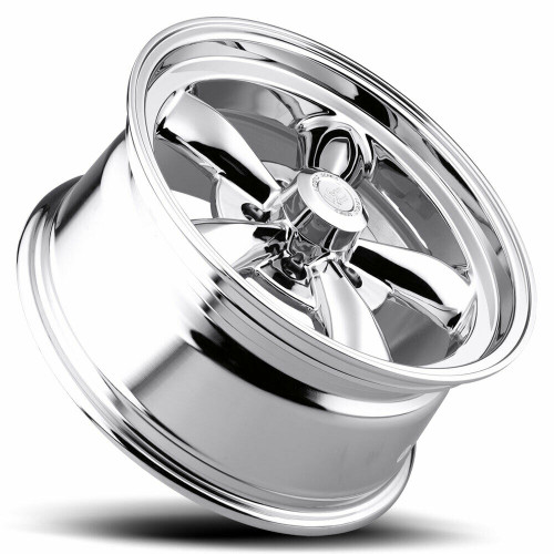 15" Vision American Muscle 141H Legend Chrome Wheel 15x7 5x4.75 Vintage Rim -7mm