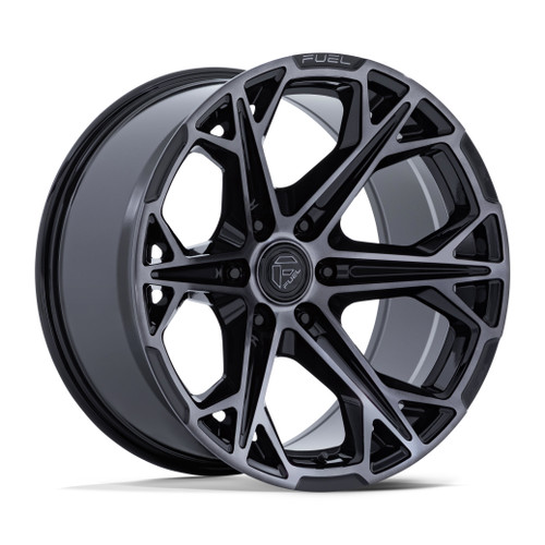 Set 4 20" Fuel FC886 Hammerhead Gloss Black Dark Tinted Clear 20x9 6x135 20mm