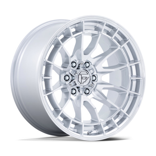 Set 4 20" Fuel FC888 Revolt Hyper Silver Machined Face 20x9 Wheels 6x135 1mm Rim