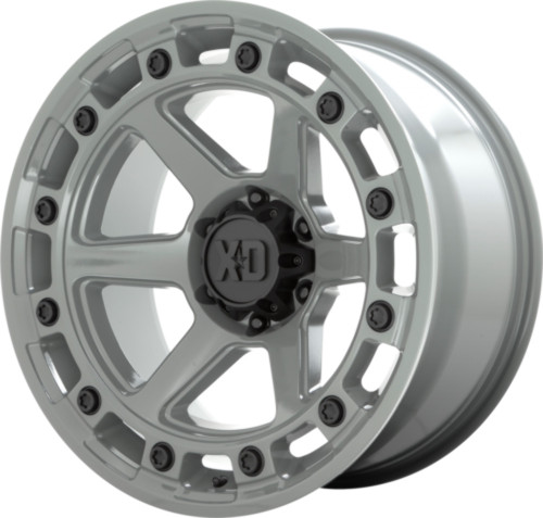 XD XD862 Raid 17x9 5x5.0 Cement Wheel 17" 0mm Rim