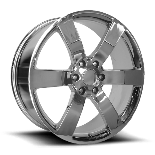 Set 4 Performance Replicas PR165 24x10 6x5.5 Chrome Wheels 24" 31mm Rims