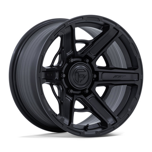 Set 4 17" Fuel FC892 Gambit Matte Black 17x8.5 Wheels 6x5.5 25mm Offroad Rims