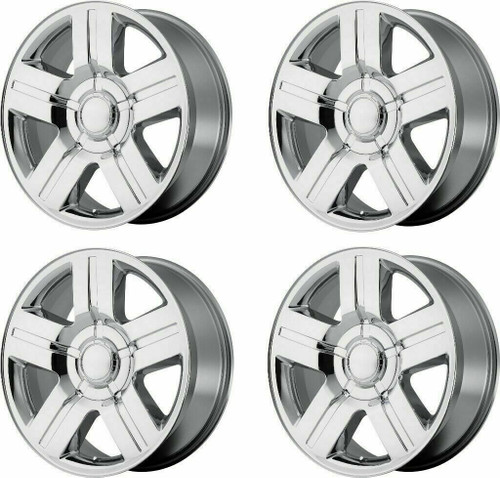 Set 4 Performance Replicas PR147 26x10 6x5.5 Chrome Wheels 26" 31mm Rims