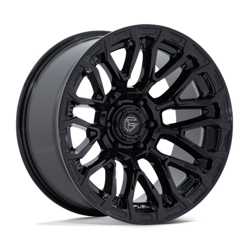 Set 4 20" Fuel FC899 Chisel Gloss Black 20x9 Wheels 6x135 20mm Truck SUV Rims