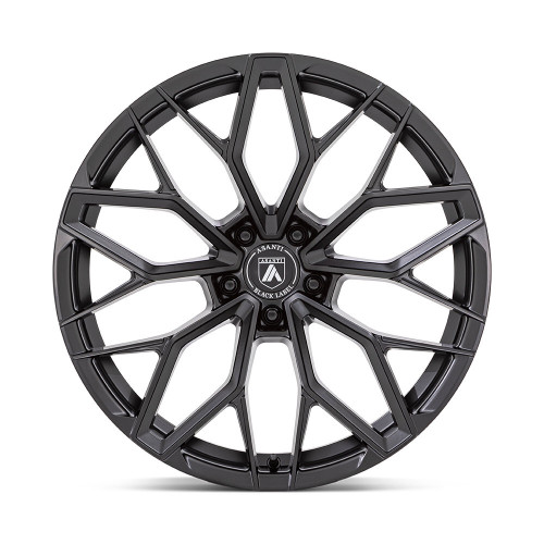 22" Asanti Black AB039 Mogul 5 Satin Black 22x9 Wheel 5x4.5 35mm AB039MX22901235