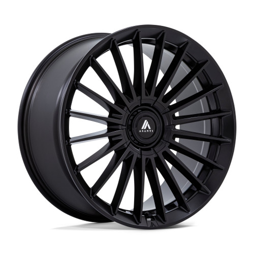 Set 4 20" Asanti Black AB048 Viceroy Matte Black 20x9 5x112 5x4.5 35mm Wheels