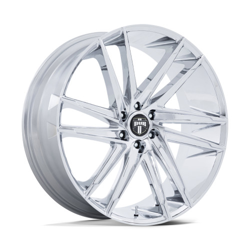 24" DUB DC275 Blaze Chrome 24x10 Wheel 6x5.5 25mm Truck SUV Rim DC275PX24106825