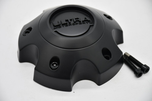 Ultra Satin Black Wheel Center Cap Hub Cap A89-9755SBB-CAP 5" Fits 5x5 5x135