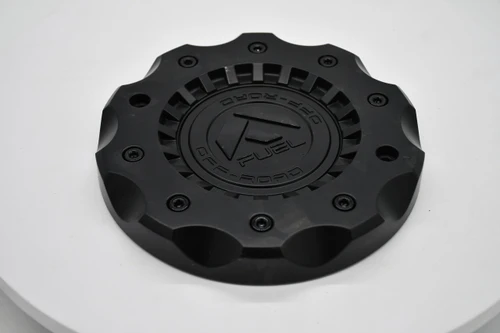 Fuel Off-Road Militia black wheel center cap SKU 1005-93BLD, 8.5-inch replacement cap for compatible 5-lug and 6-lug Fuel wheels.
