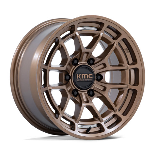 17" KMC KM732 Archer Matte Bronze 17x8.5 Wheel 6x5.5 0mm Rim KM732ZX17856800