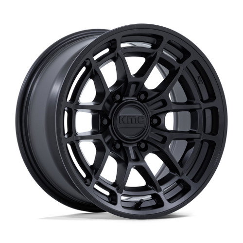 17" KMC KM732 Archer Matte Black 17x8.5 Wheel 6x135 0mm Rim KM732MX17856300
