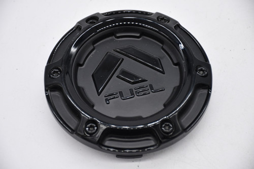 Fuel Black 6 Lug Catalyst Burn Wheel Center Cap Hub Cap 1006-78GBLD 4"