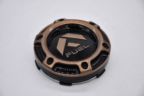 Fuel Bronze Wheel Center Cap Hub Cap U1004-69PBRZ 4" Fits 6 lug Rebar Flux Flame