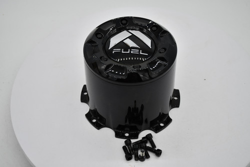 Fuel Gloss Black Wheel Center Cap Hub Cap 1003-28GBR 6.25" Rear Dually Blitz