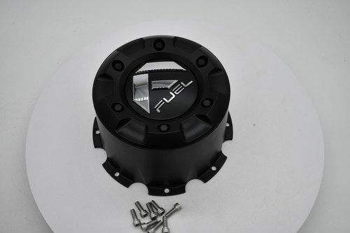 Fuel Matte Black Wheel Center Cap Hub Cap U1003-38MB 7.75" Rear Maverick & Fuel Forged Dually