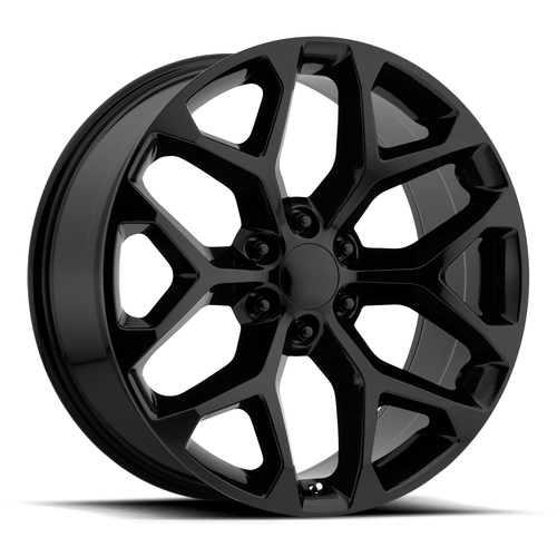 Set 4 Performance Replicas PR176 24x10 6x5.5 Matte Black Wheels 24" 24mm Rims