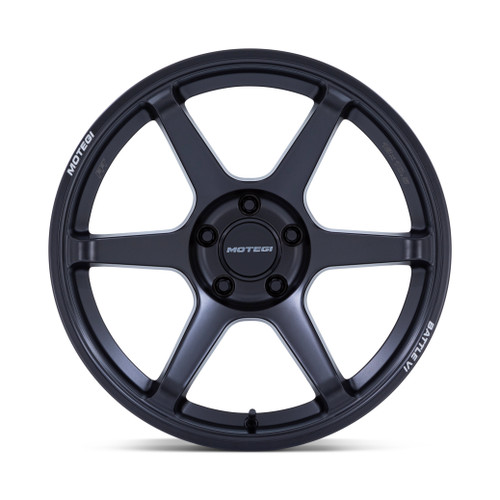 18" Motegi MR160 Battle VI Matte Blackbird Metallic 18x10.5 Wheel 5x120 25mm Rim