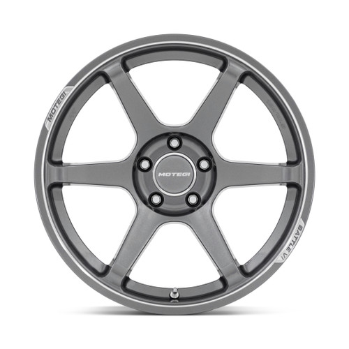 19" Motegi MR160 Battle VI Gloss Gunzilla Machined Lip 19x9.5 5x4.5 20mm Wheel