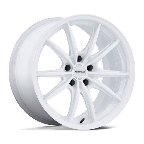17" Motegi MR162 Zentoku Gloss White 17x9.5 Wheel 5x4.5 35mm Rim MR162WX17951235