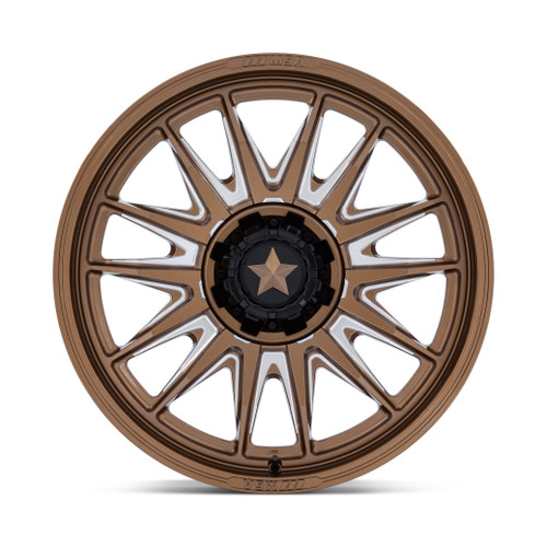 24" MSA Offroad Wheels M55 Commander UTV Bronze Milled 24x10 4x137 4x156 -25mm