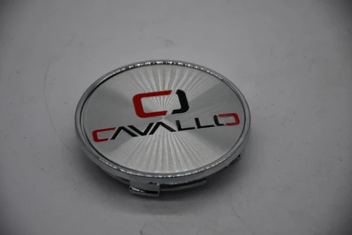 Cavallo C266K65S-CH silver wheel center cap replacement, 2.75-inch center cap, SKU C266K65S-CH.