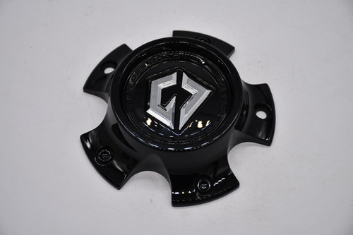 Gear Offroad Gloss Black Wheel Center Cap Hub Cap C-809-1 5"