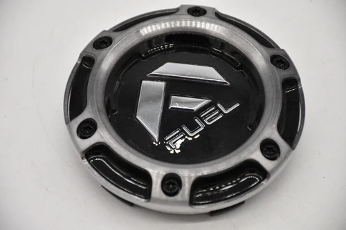 Fuel Off-Road FC401 Brawl Gloss Black DDT Snap-In Center Cap — U1006-79GBDT