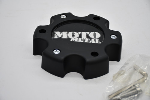 Moto Metal Matte Black Wheel Center Cap Hub Cap U845L1402S2 5.75" 956 957 958 6x135