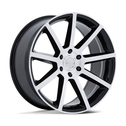 20" Petrol PE007 P6E Gloss Black Machined Face 20x9.5 Wheel 6x5.5 25mm Rim