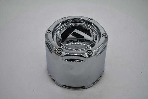Fuel Chrome Wheel Center Cap Hub Cap 1003-50 5.25" Snap In for 8x6.5