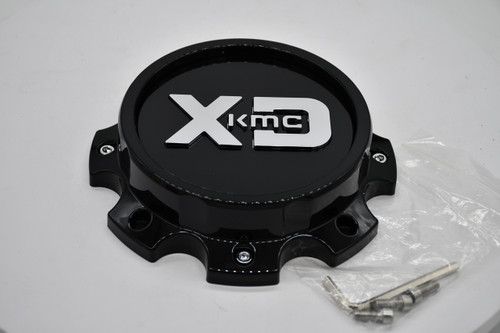 XD Gloss Black Wheel Center Cap Hub Cap UCAP-XD843-Front-A-S1(GB) 8" XD843 Dually Front