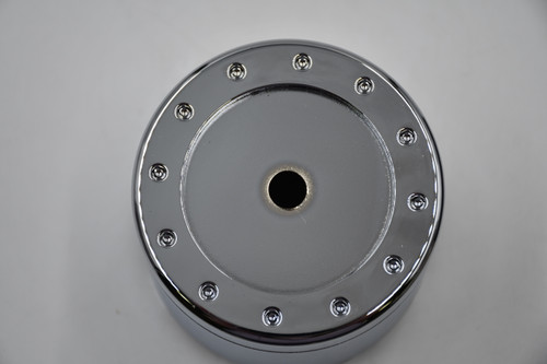 AfterMarket Chrome / No logo Wheel Center Cap Hub Cap FERVENT-CAP-F-362 3.5" AfterMarket Snap in