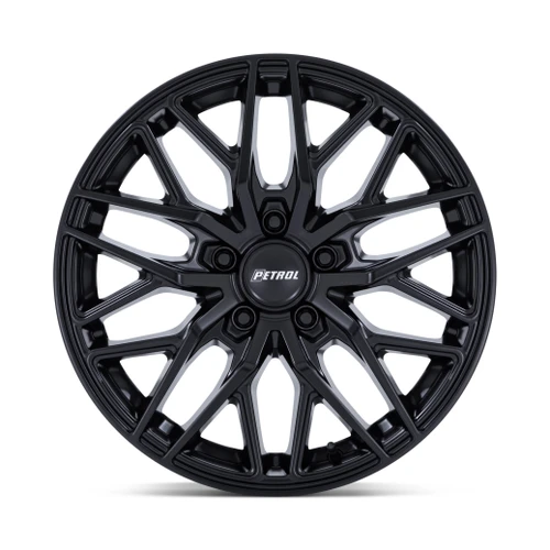 17" Petrol PE004 P3E 17x8 5x4.5 40mm Matte Black Wheel Sedan Coupe SUV Car Rim