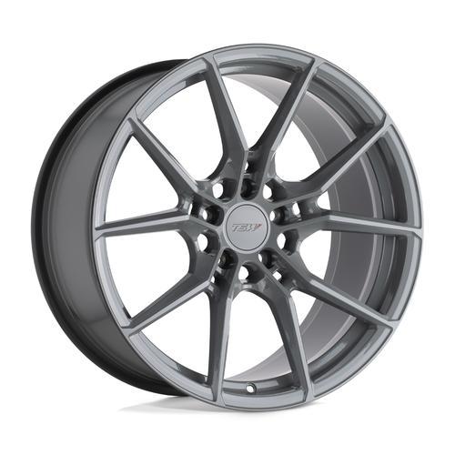Set 4 TSW Neptune 18x8.5 5x112 Battleship Gray Wheels 18" 43mm Rims