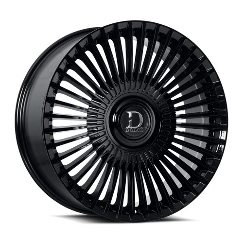 20" Dolce Luxury Trento Gloss Black 20x9 Wheel 5x112 5x120 28mm TRENTO-209010GB