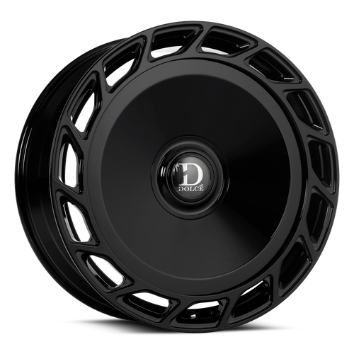 Set 4 26" Dolce Luxury Bigboy Gloss Black 26x10 Wheel 6x135 6x5.5 15mm SUV Rim