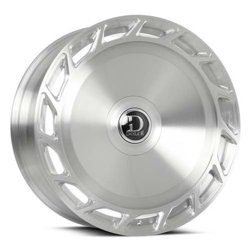 26" Dolce Luxury Bigboy Brush W Clear Coat 26x10 Wheel 5x112 5x120 30mm Rim