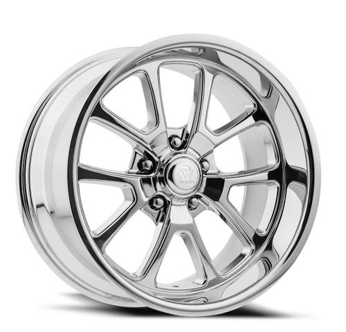 Set 4 17" Resto Laguna Milled Window Chrome Plated 17x9.5 Wheels 5x4.75 1mm Rims