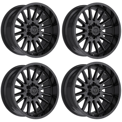 Set 4 TIS 567B gloss black truck wheel for sale at A2i Wheel & Tire