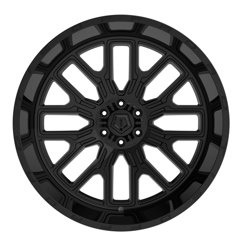 20" TIS 560B Gloss Black Wheel 20x10 8x6.5 (8x165.1) -25mm Offroad Truck Rim