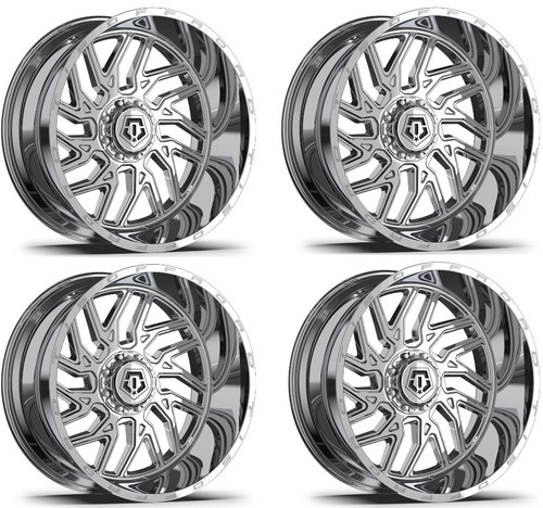 Set of 4 TIS 544C Chrome Plated 20x10 8x170 -25mm wheel picture on A2i Wheel & Tire Online wheels tires and auto accessories store shop