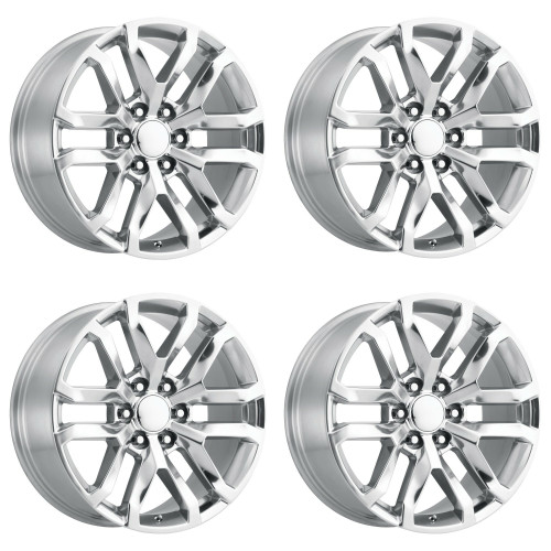 Set 4 20" Performance Replicas PR196 20x9 6x5.5 Chrome Wheels 24mm Replica Rims