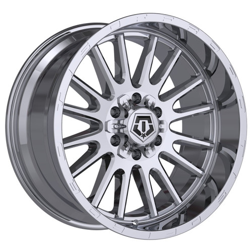 Set 4 20" TIS 567C Chrome Plated Wheels 20x9 6x135 6x5.5 18mm Offroad Truck Rims