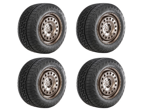 Nitto Nomad Grappler A/T all-terrain tire for CUVs and SUVs featuring rugged tread styling for everyday driving and light off-road adventures