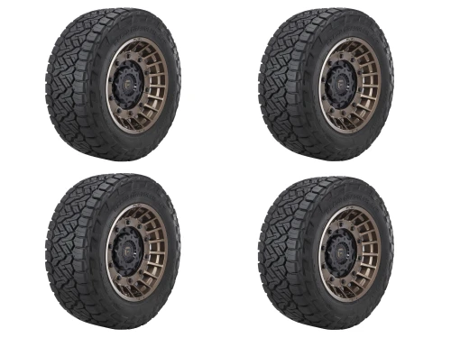 Nitto Recon Grappler A/T all-terrain tire featuring a rugged tread design for trucks, SUVs and off-road builds, available at A2i Wheel & Tire