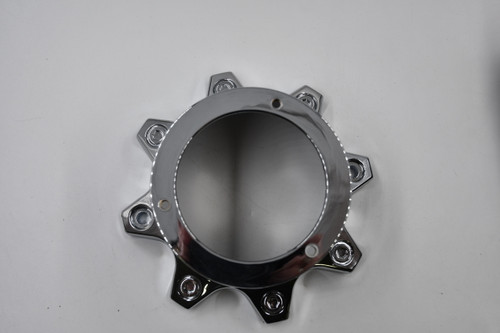 Vision Chrome Wheel Center Cap Hub Cap C394-8(CHR) 7" Vision Open End 8 Lug No Logo/Badge